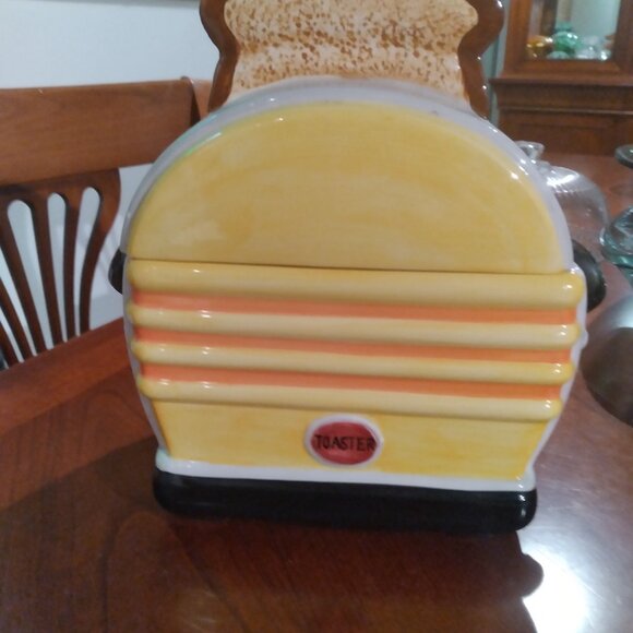 Ceramic Toaster Cookie Jar Toast - Picture 3 of 6
